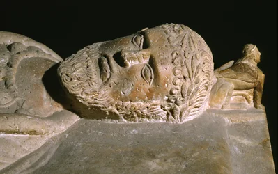 Detail (from a sarcophagus)
